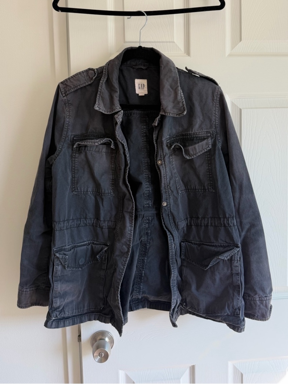 Gap women’s military cargo jacket